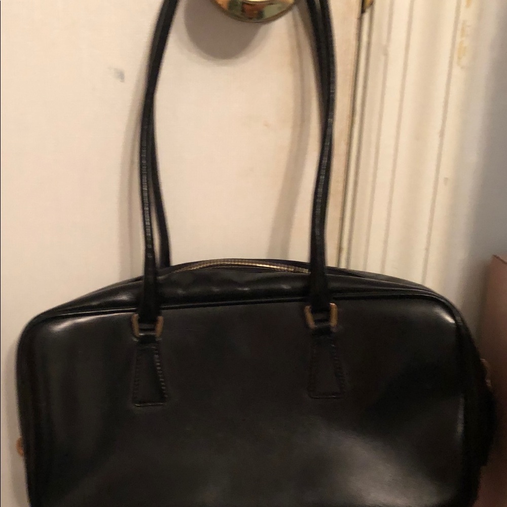 Black Prada Leather